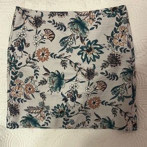Loft Outlet Size 8 floral skirt